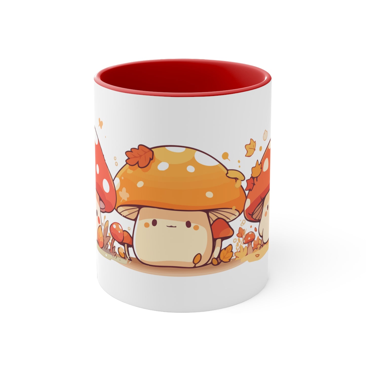 Mushroom Amigos Accent Coffee Mug, 11oz