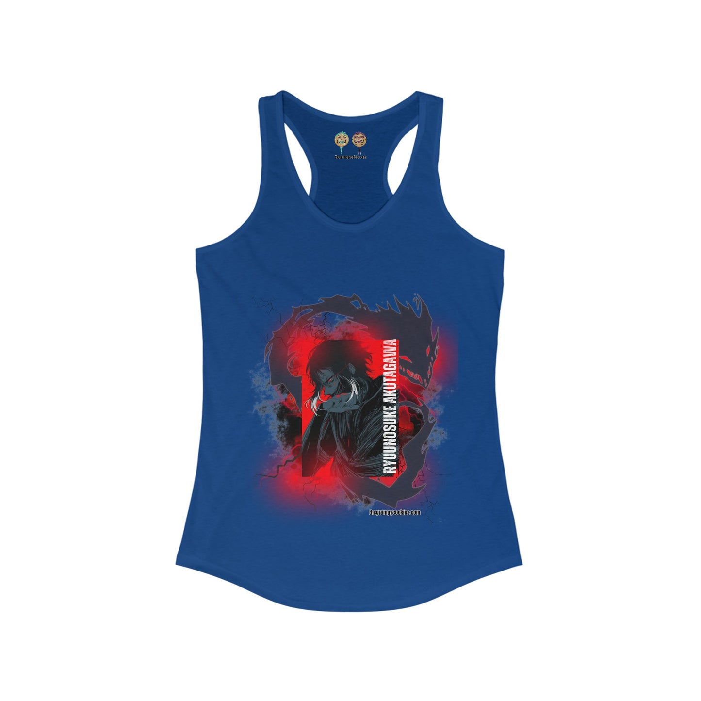 A Boy and His Demons Women's Ideal Racerback Tank