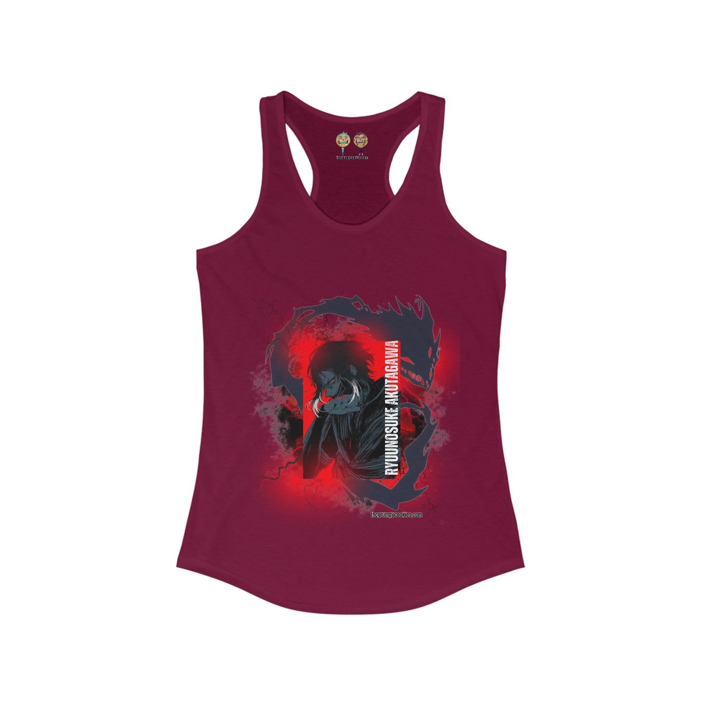 A Boy and His Demons Women's Ideal Racerback Tank