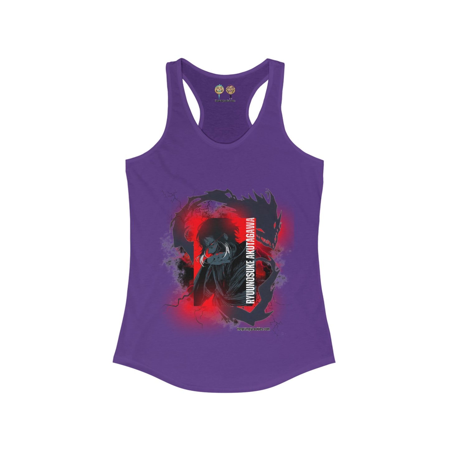 A Boy and His Demons Women's Ideal Racerback Tank