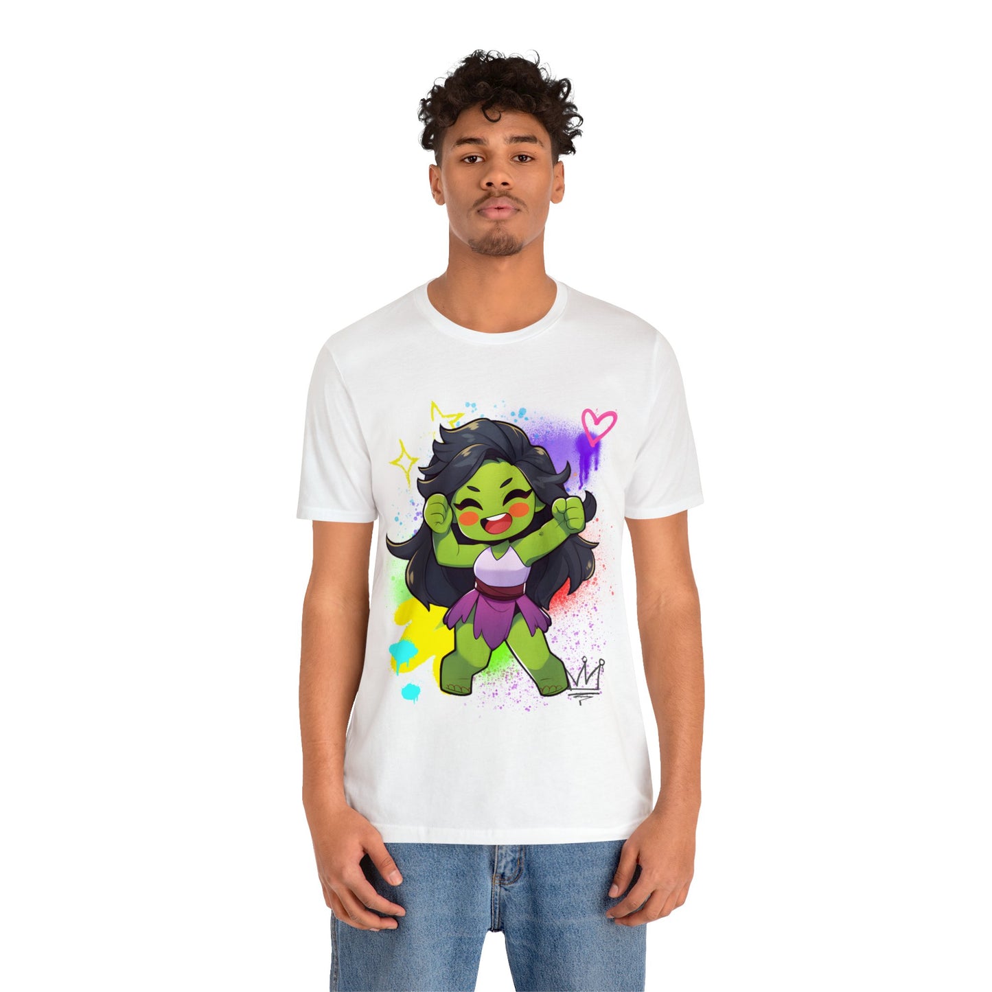 She Hulk Jersey Short Sleeve Tee