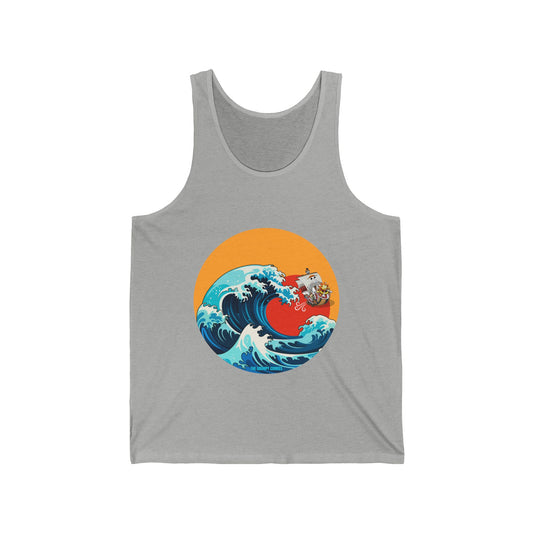 One Piece - Riding the Wave Jersey Tank