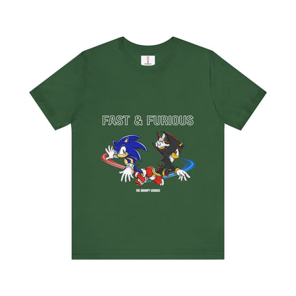 Sonic - Fast & Furious Jersey Short Sleeve Tee