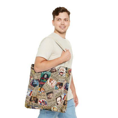 One Piece- Wanted Dead or Alive Tote Bag