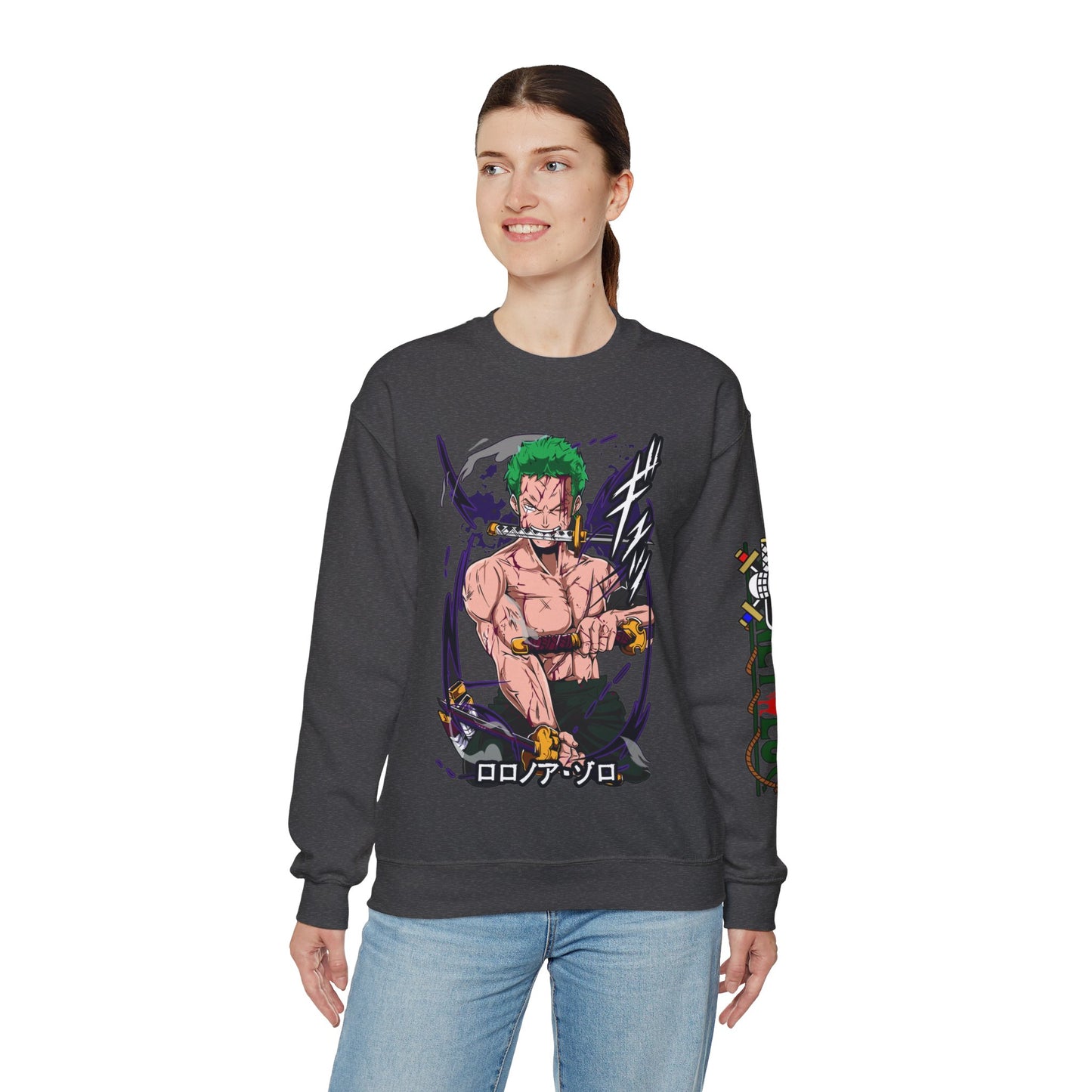 Zoro Unisex Heavy Blend™ Crewneck Sweatshirt