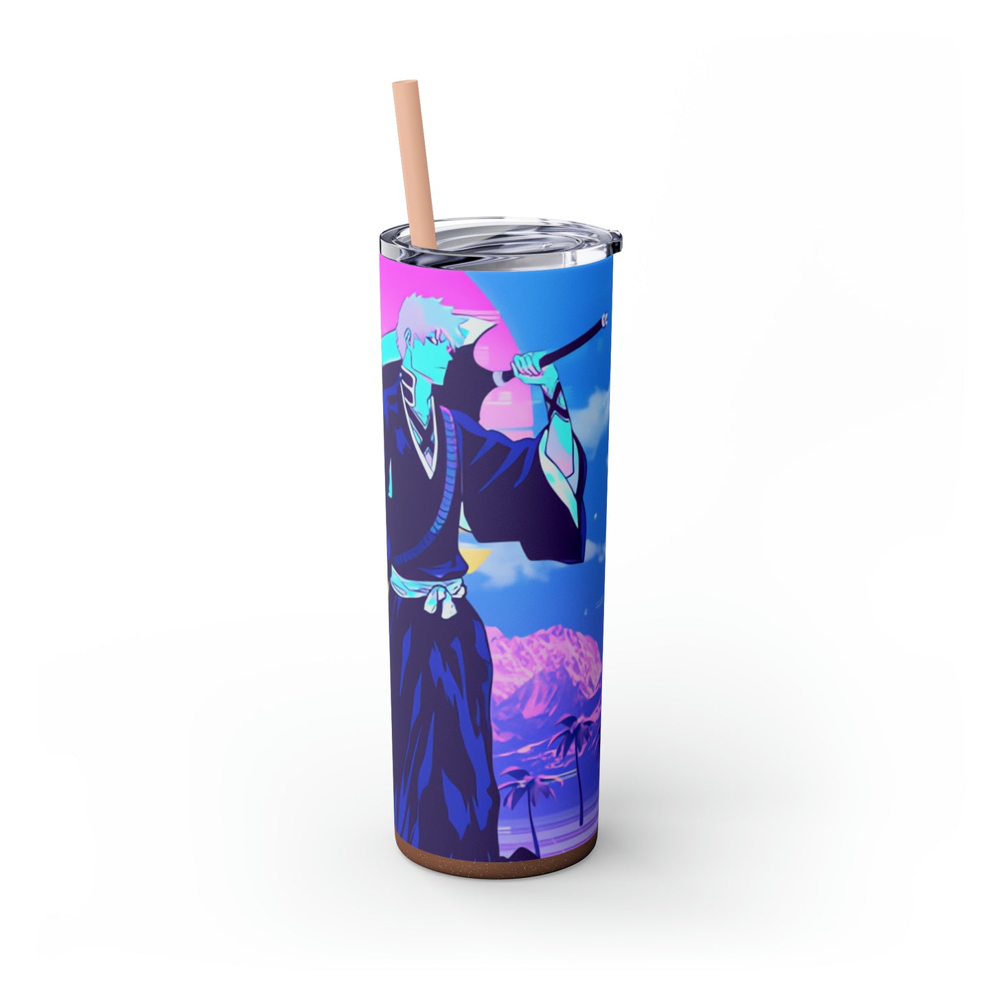 Ichigo Skinny Tumbler with Straw, 20oz