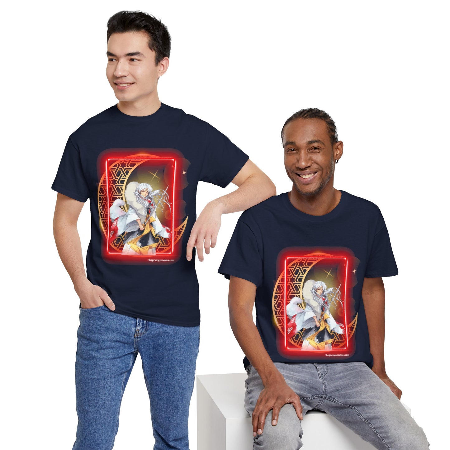 Sesshomaru Moon Unisex Heavy Cotton Tee