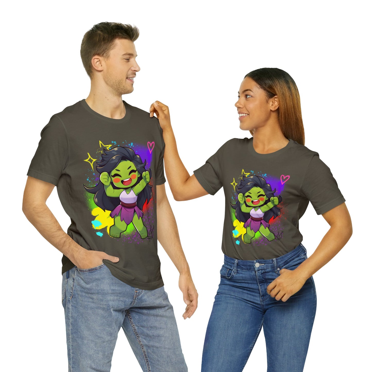 She Hulk Jersey Short Sleeve Tee