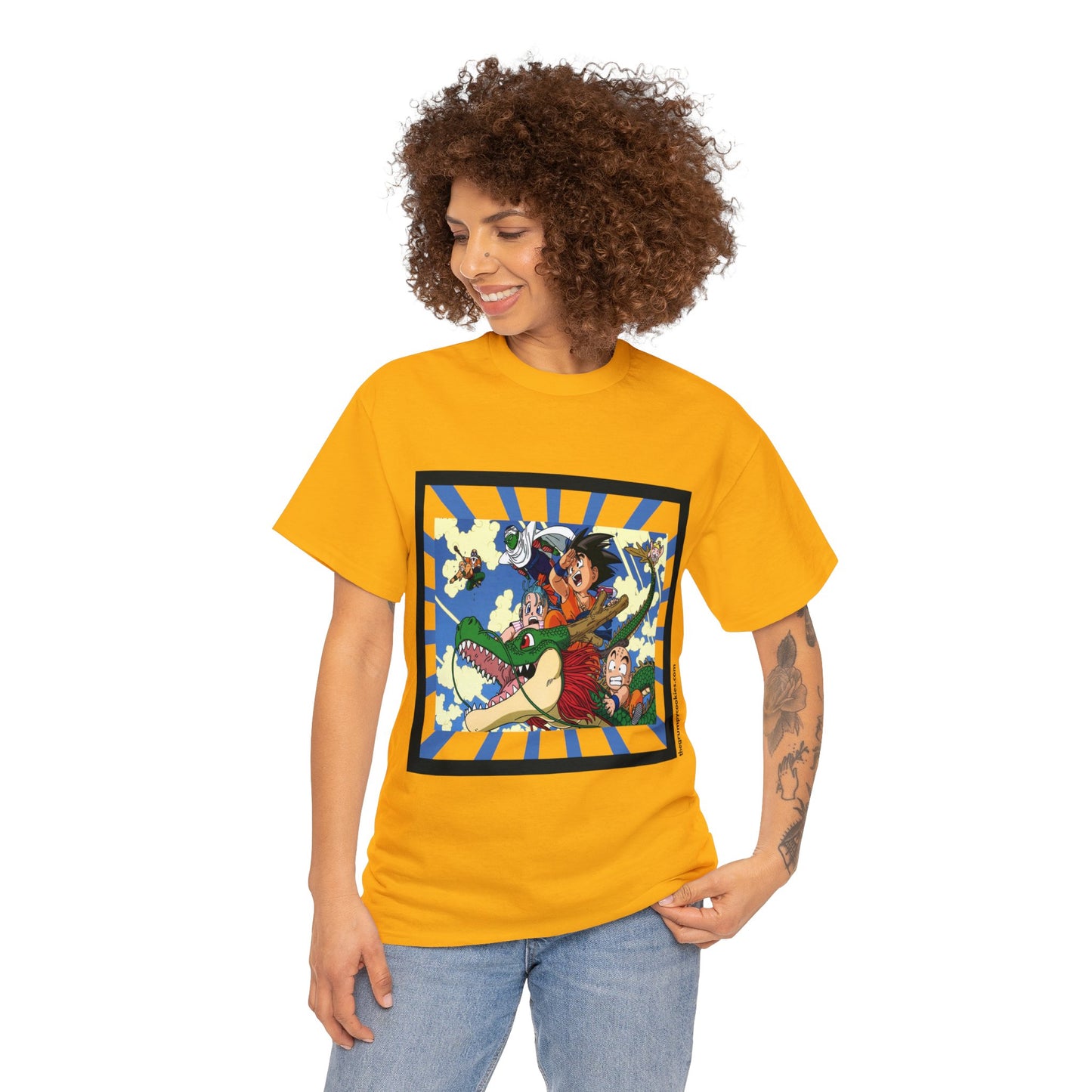 Retro Dragon Ball Unisex Heavy Cotton Tee