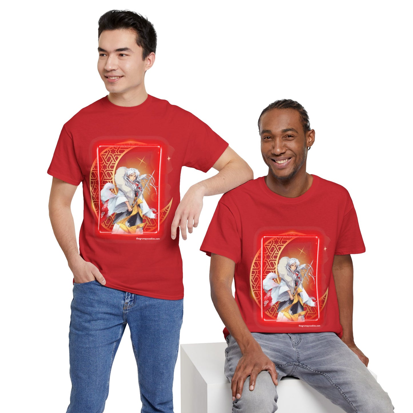 Sesshomaru Moon Unisex Heavy Cotton Tee