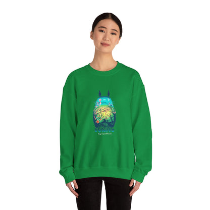 Totoro Garden Unisex Heavy Blend™ Crewneck Sweatshirt