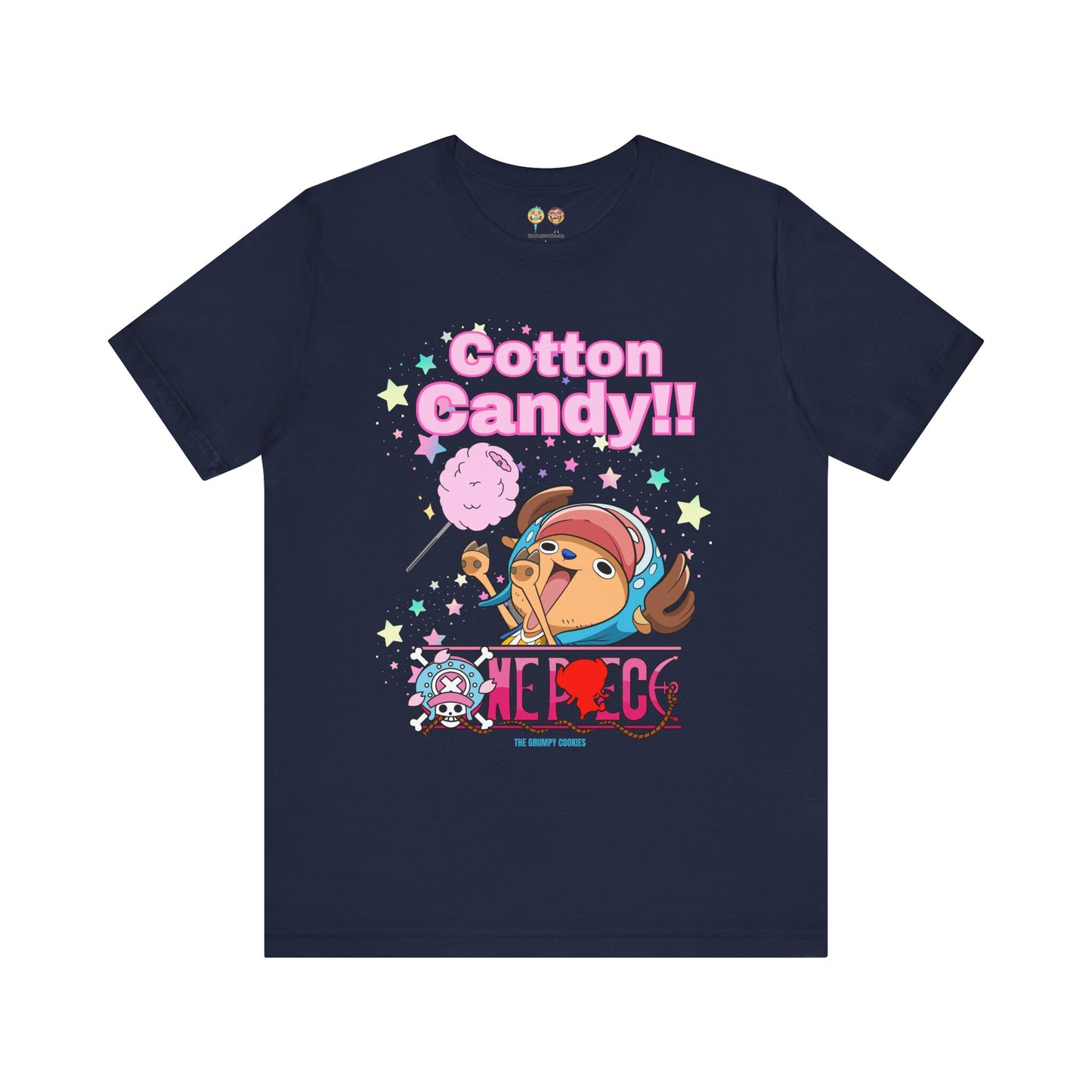One Piece - Chopper Loves Cotton Candy Unisex Jersey Short Sleeve Tee