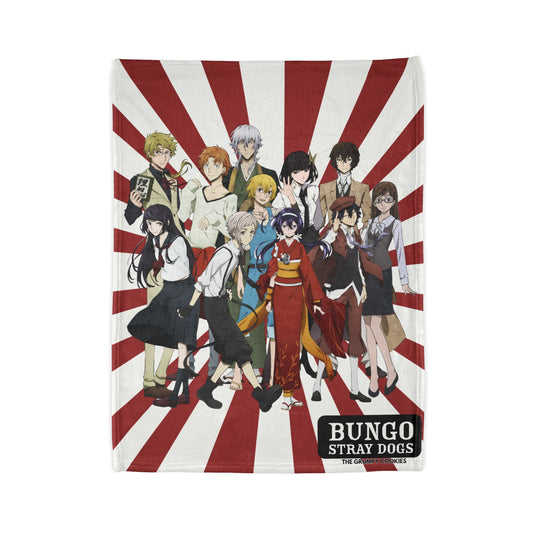 Bungo Stray Dogs- Armed Detective Agency Polyester Blanket