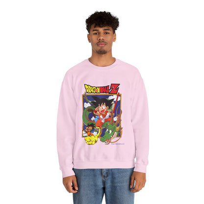 Old School DBZ Unisex Heavy Blend™ Crewneck Sweatshirt