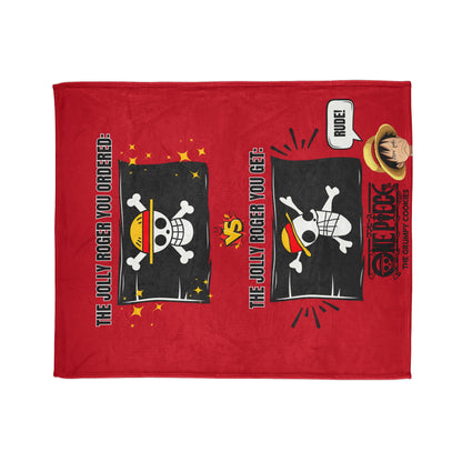 One Piece- Wish Jolly Roger Polyester Blanket