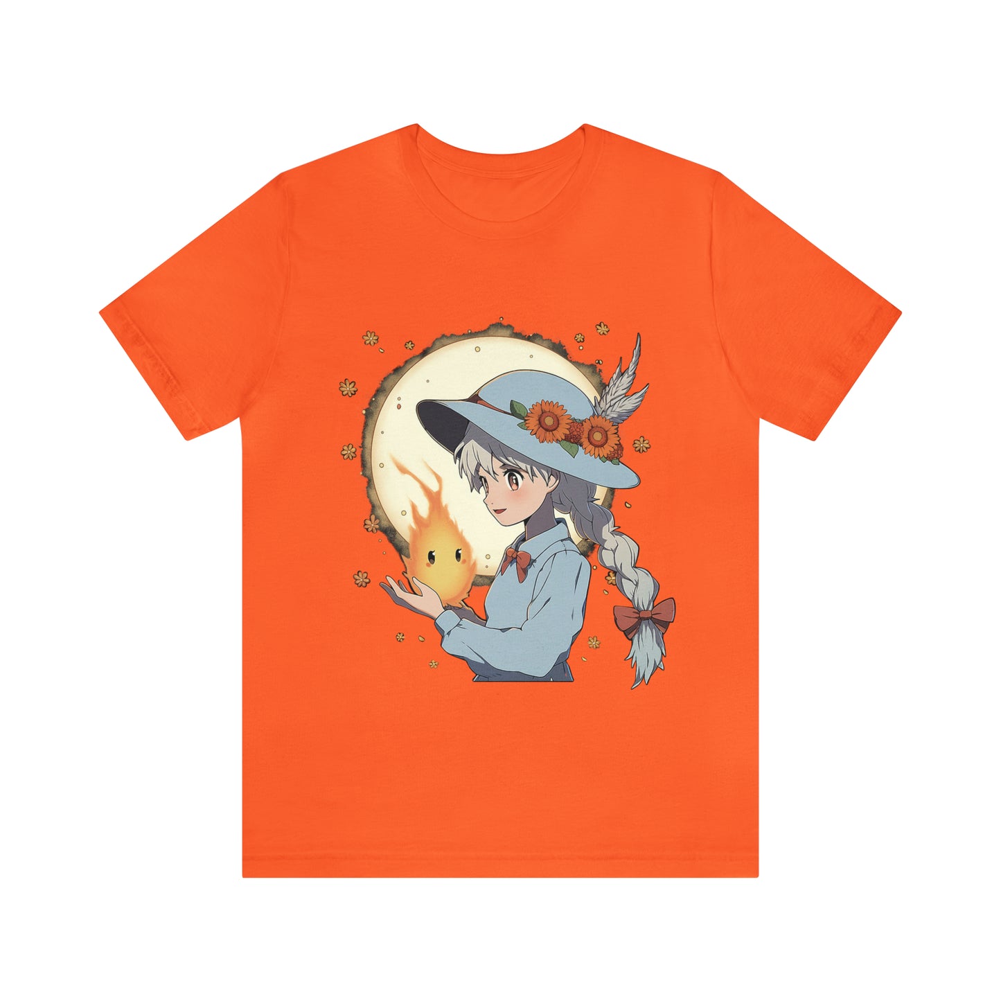 Howl's Moving Castle Jersey Short Sleeve Tee