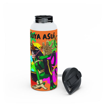 Graffiti Tsuya Stainless Steel Water Bottle, Standard Lid