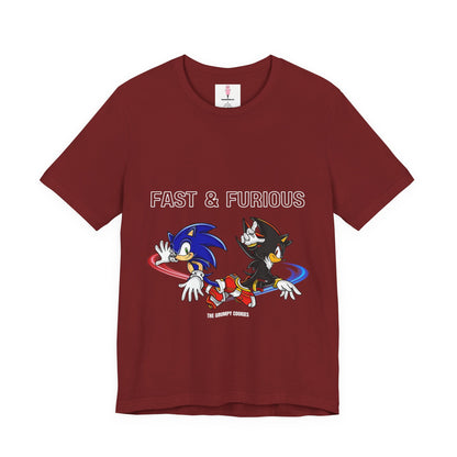 Sonic - Fast & Furious Jersey Short Sleeve Tee