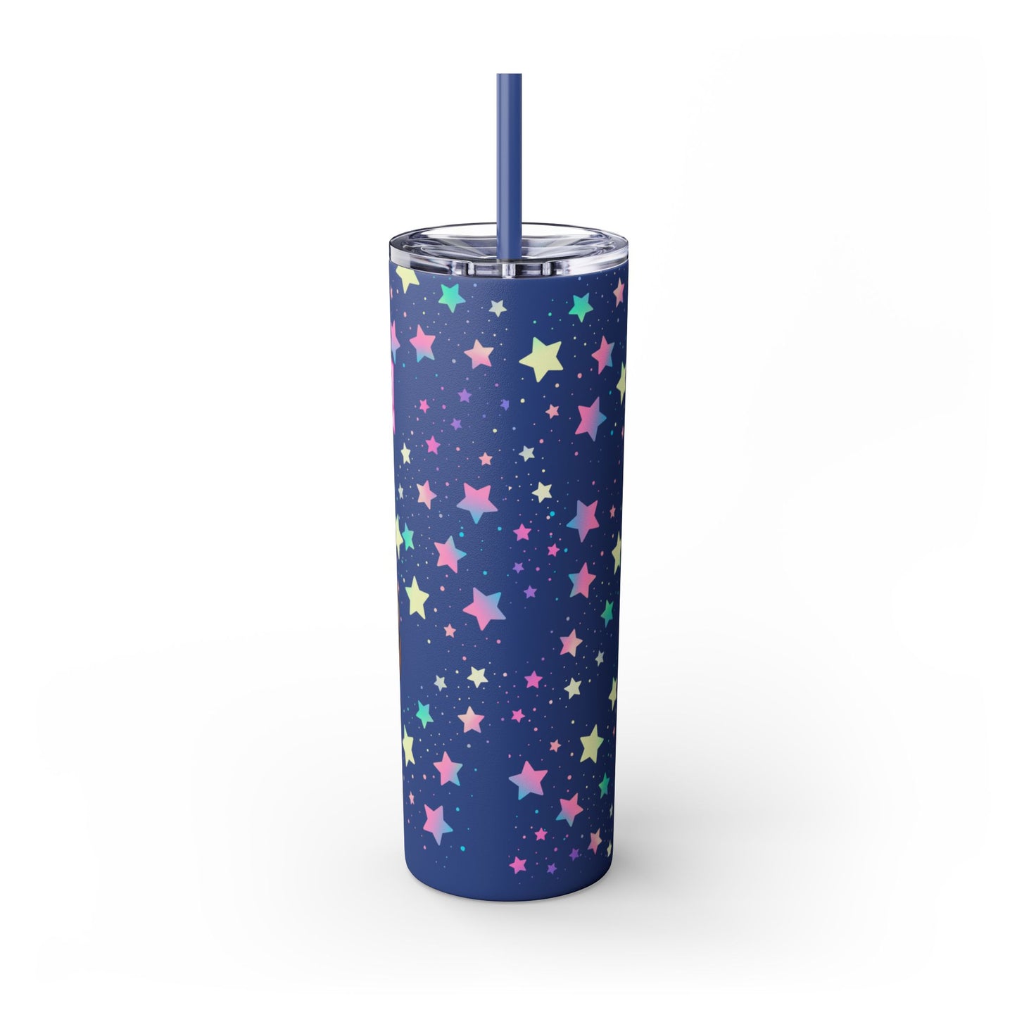 One Piece - Chopper Loves Cotton Candy Skinny Tumbler with Straw, 20oz