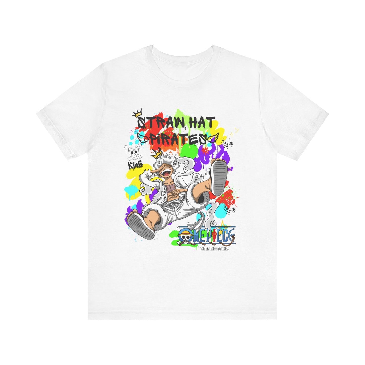 One Piece - Graffiti Luffy Unisex Jersey Short Sleeve Tee