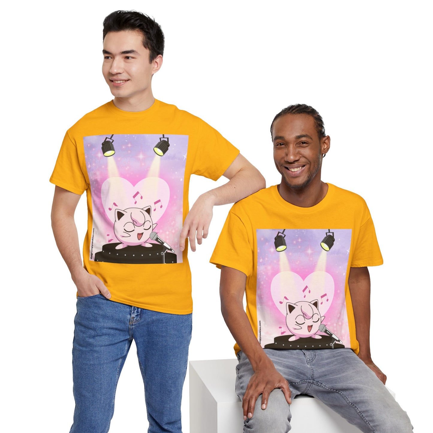 Jiggly On Stage Unisex Heavy Cotton Tee