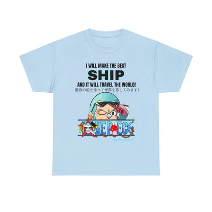 World's Greatest Shipwright Unisex Heavy Cotton Tee