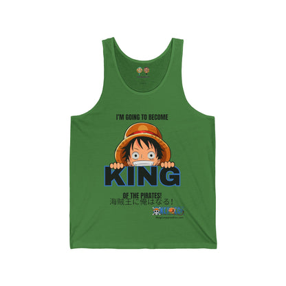 Pirate King Luffy Jersey Tank