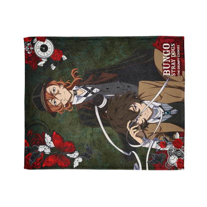 Bungo Stray Dogs- Twin Dark Polyester Blanket