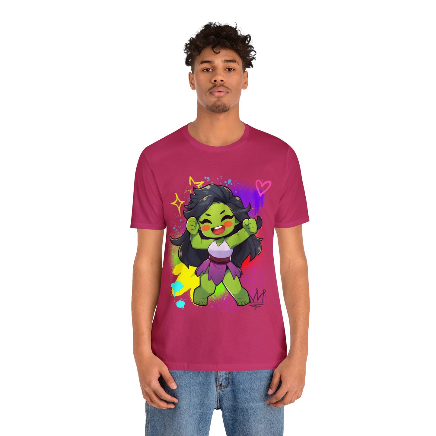 She Hulk Jersey Short Sleeve Tee