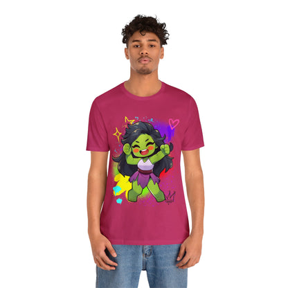 She Hulk Jersey Short Sleeve Tee