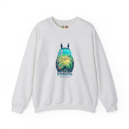 Totoro Garden Unisex Heavy Blend™ Crewneck Sweatshirt