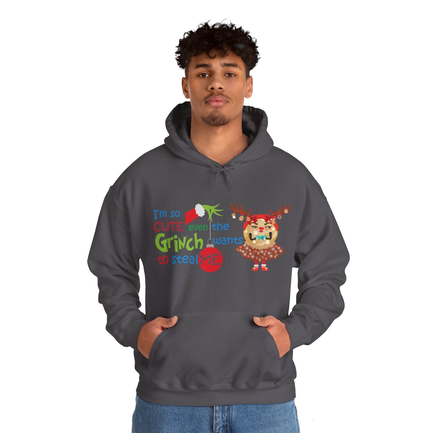 Even the Grinch Loves TGC Unisex Heavy Blend™ Hooded Sweatshirt