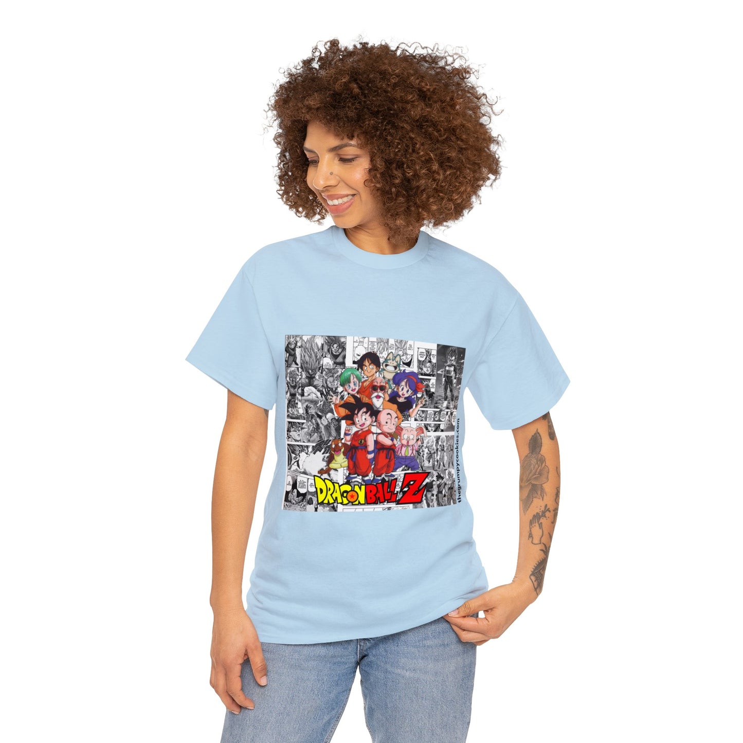 Dragon Ball Group Photo 1 Unisex Heavy Cotton Tee