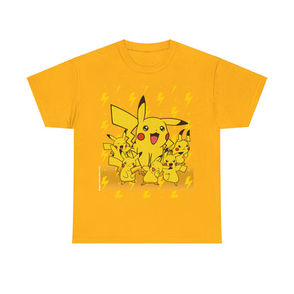 Pika Pika Pika Unisex Heavy Cotton Tee