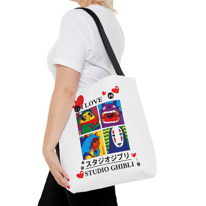 I Love Studio Ghibli Tote Bag