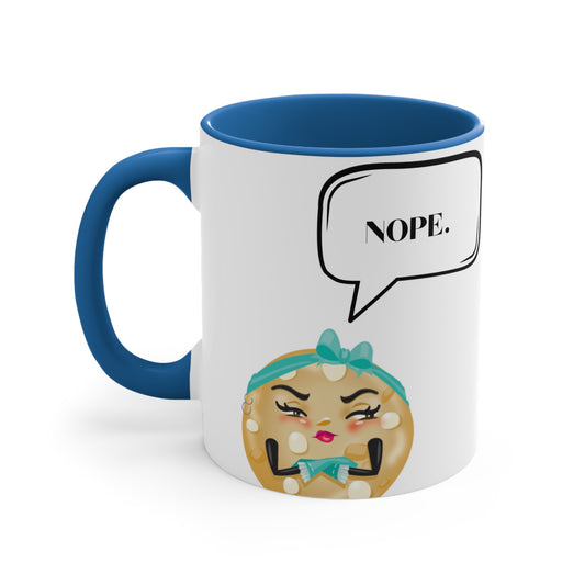 Nope Accent Coffee Mug, 11oz