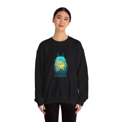 Totoro Garden Unisex Heavy Blend™ Crewneck Sweatshirt