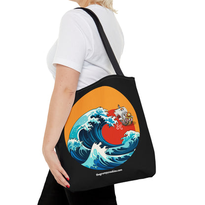 Riding the Wave Tote Bag