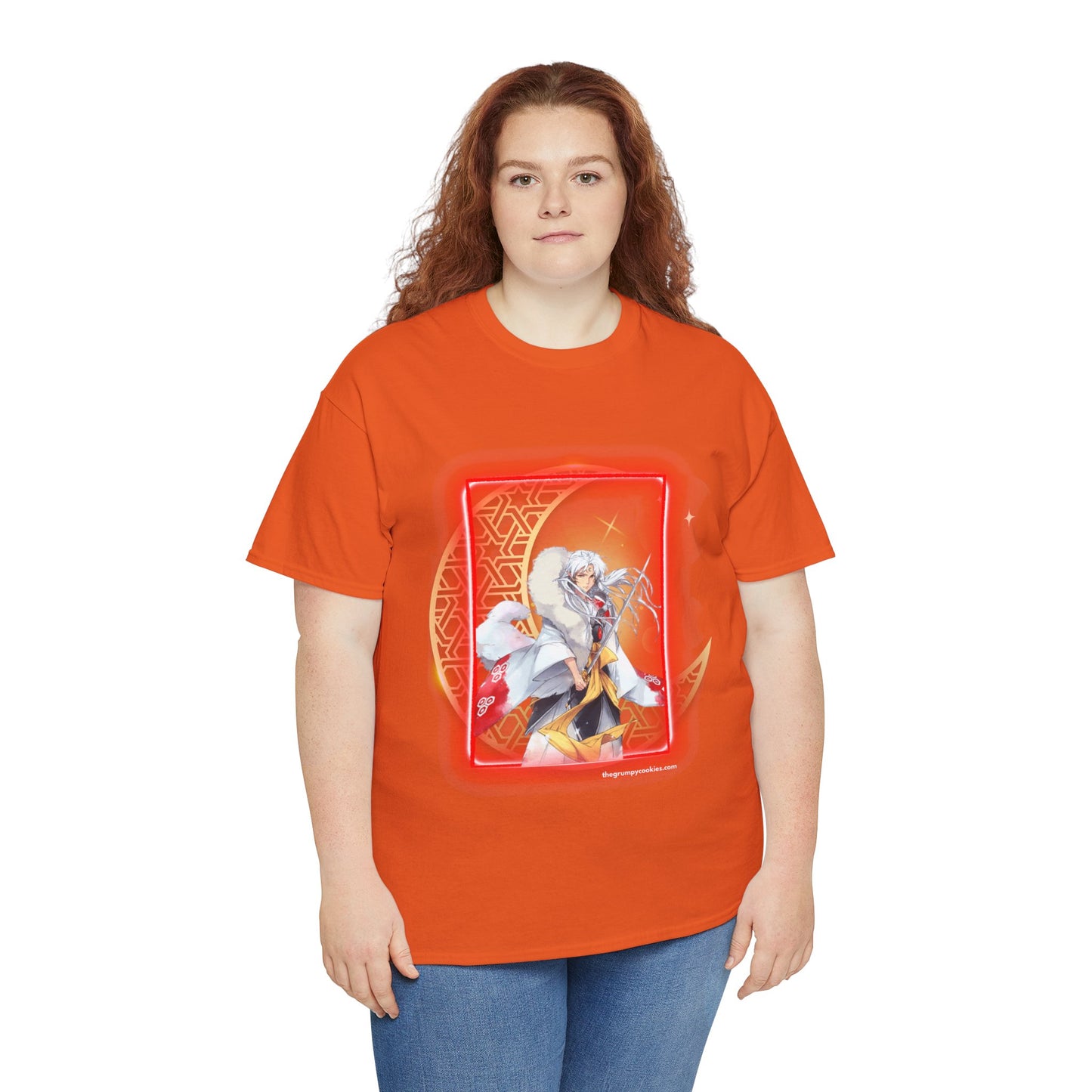 Sesshomaru Moon Unisex Heavy Cotton Tee