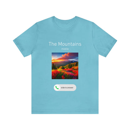 Mountains Calling Short Sleeve Tee