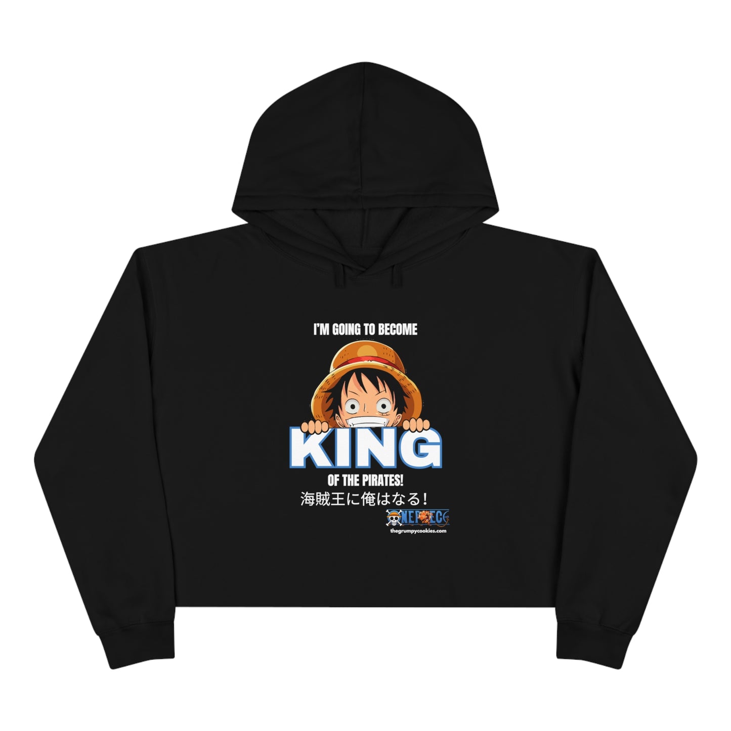 King of the Pirates Crop Hoodie