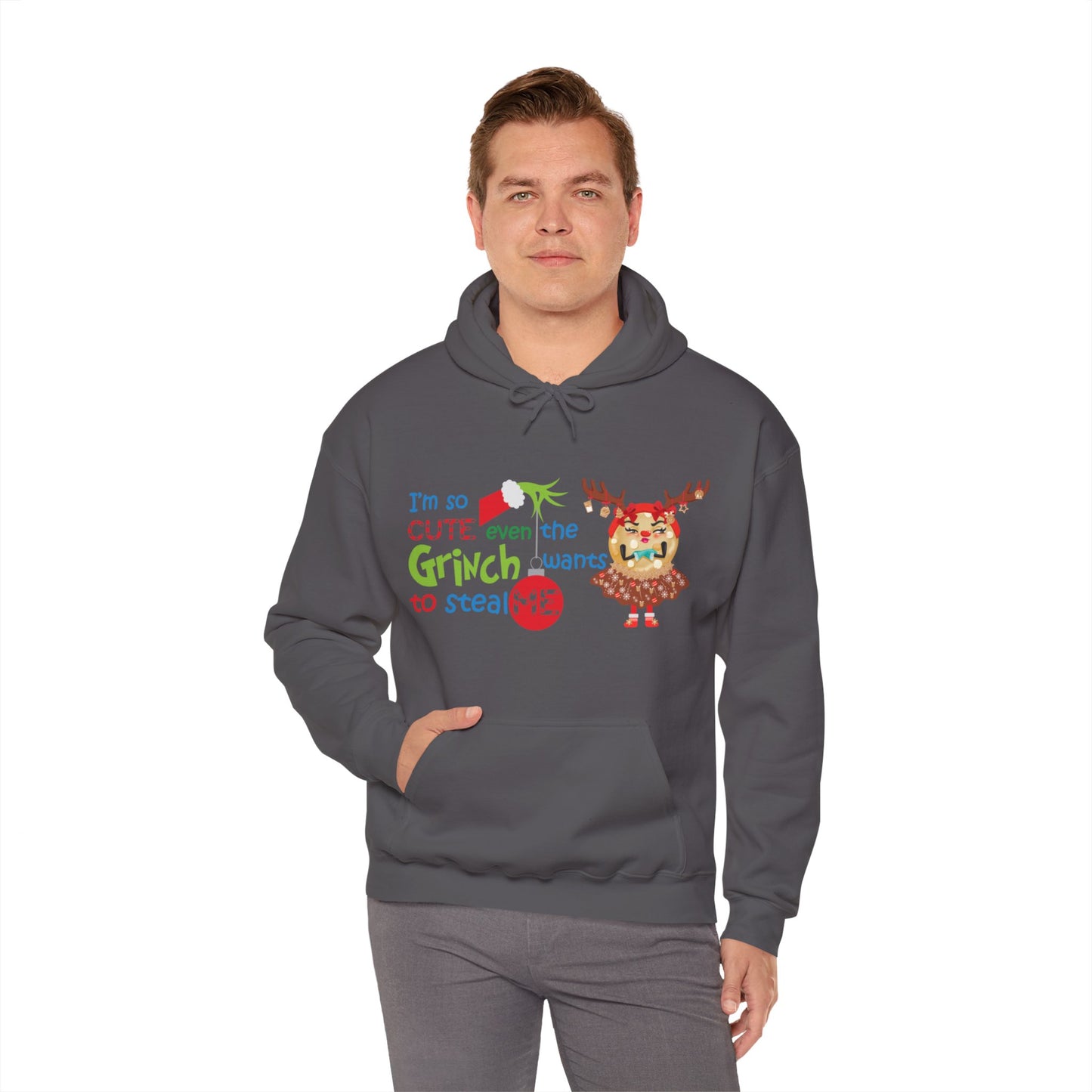 Even the Grinch Loves TGC Unisex Heavy Blend™ Hooded Sweatshirt