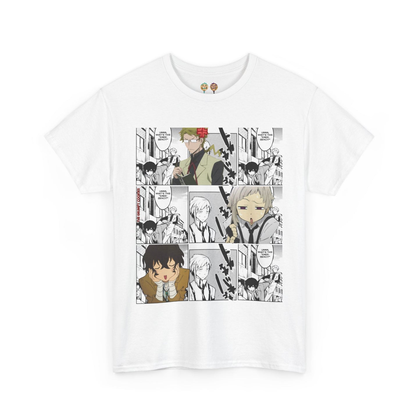 Bungo Stray Dogs-Dazai is Getting on Everyone's Nerves Unisex Heavy Cotton Tee