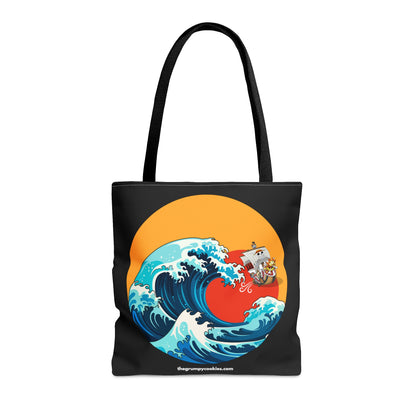 Riding the Wave Tote Bag