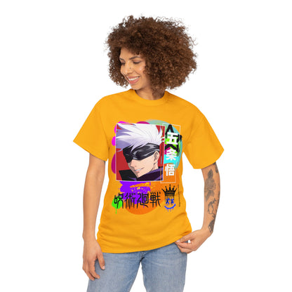 Gojo's Side Smile Unisex Heavy Cotton Tee