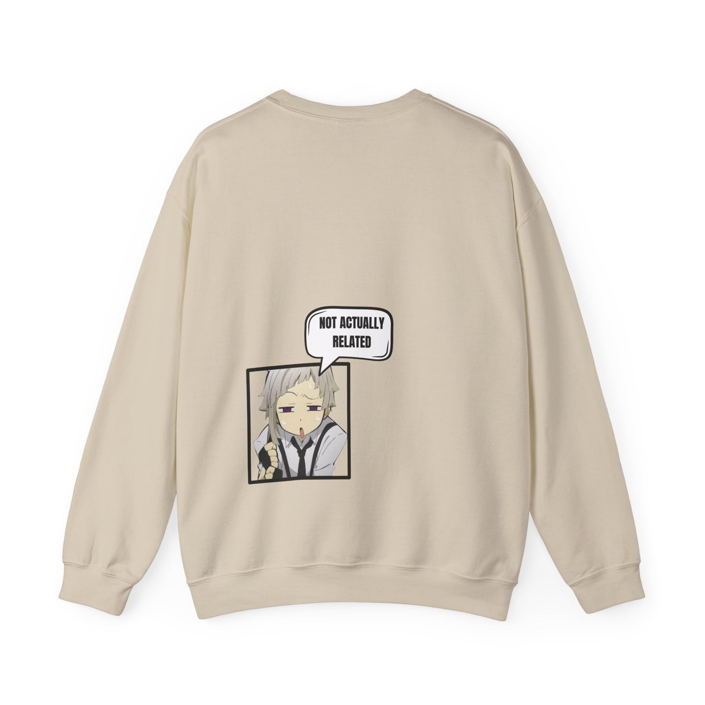 Bungo Stray Dogs - Not Related Unisex Heavy Blend™ Crewneck Sweatshirt