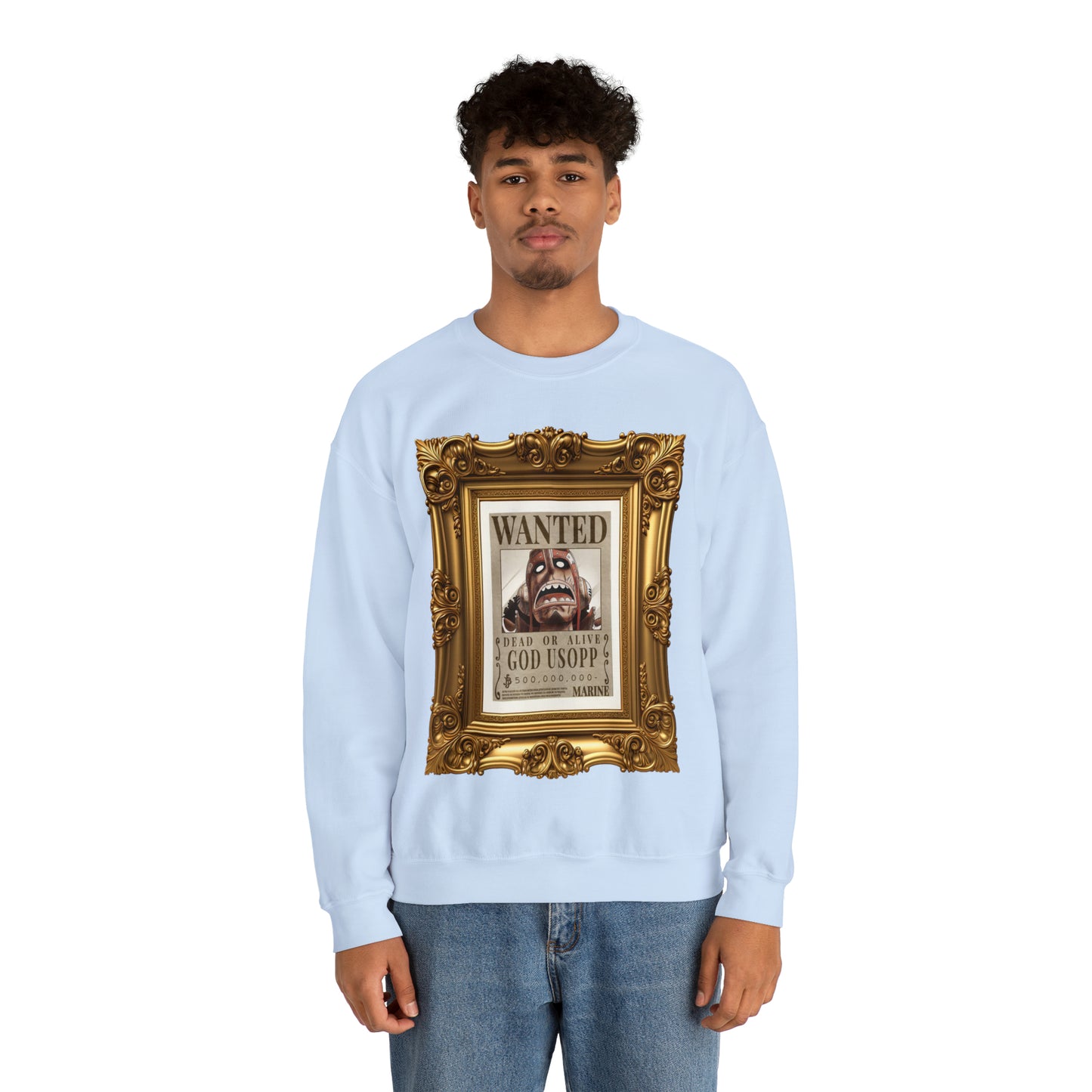 Fine Art Usopp Unisex Heavy Blend™ Crewneck Sweatshirt