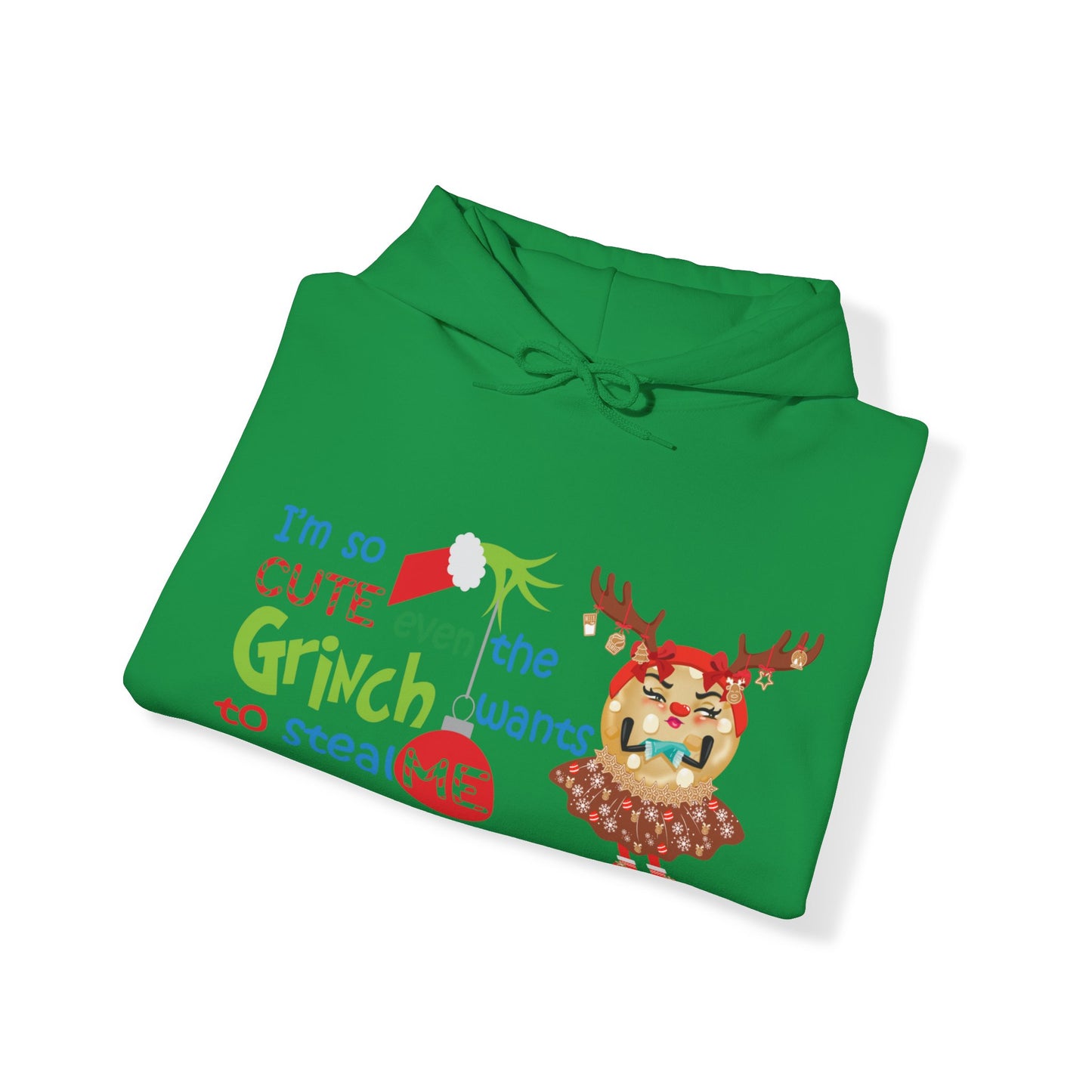 Even the Grinch Loves TGC Unisex Heavy Blend™ Hooded Sweatshirt