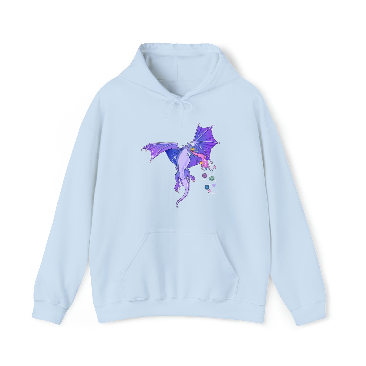 Purple Dragon Unisex Heavy Blend™ Hooded Sweatshirt