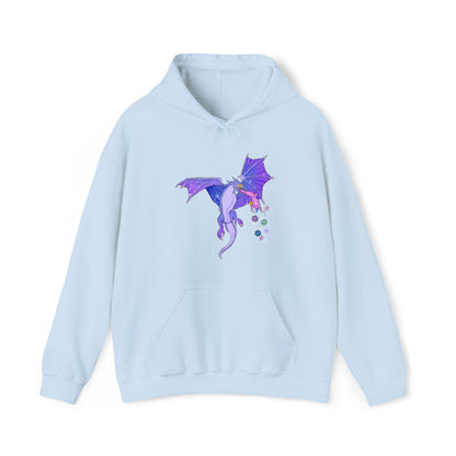 Purple Dragon Unisex Heavy Blend™ Hooded Sweatshirt